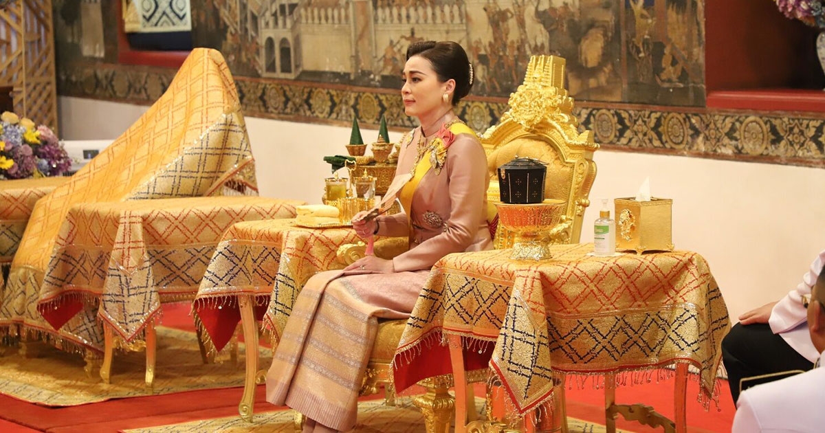 พระราชินี เจ้าฟ้าทีปังกร เสด็จฯ ถวายผ้าพระกฐิน วัดสุวรรณดาราราม-วัดนิเวศธรรมประวัติ