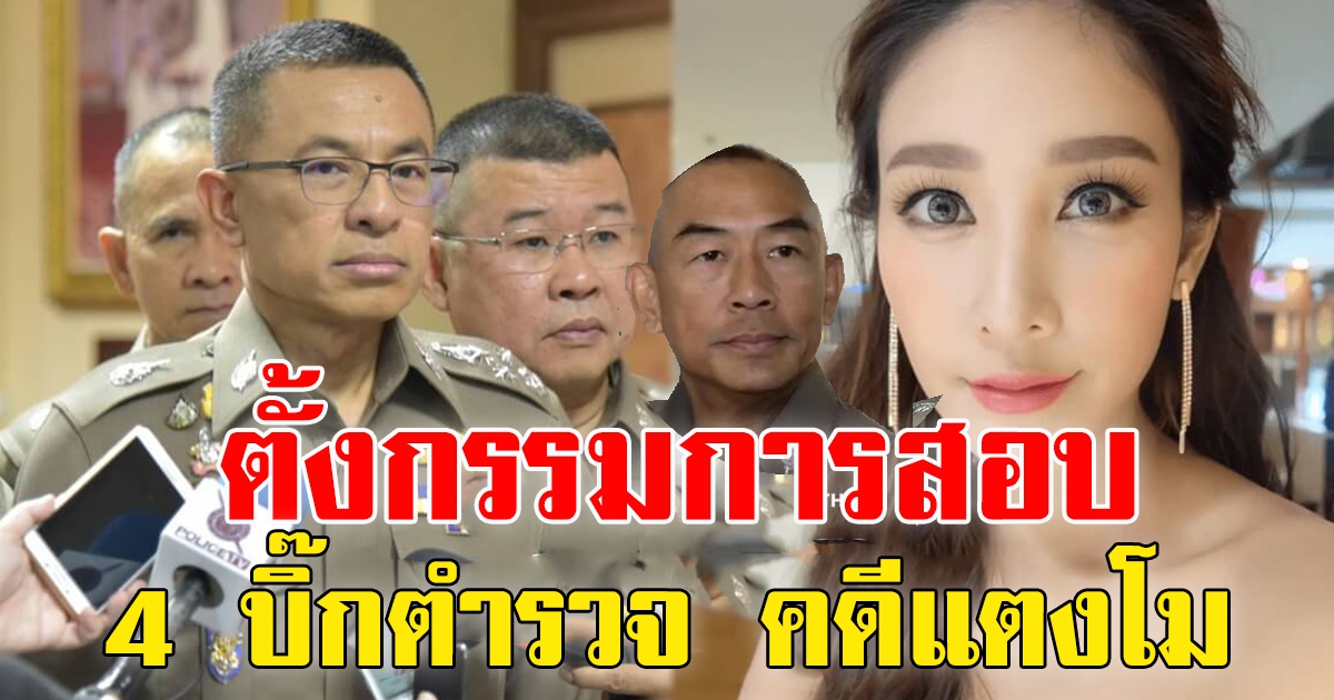 ตั้งกรรมการสอบ 4 บิ๊กตำรวจภูธรภาค 1 คดีแตงโม