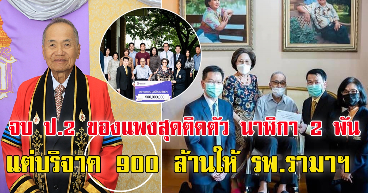 เปิดประวัติ จุน วนวิทย์ เจ้าของฮาตาริ ผู้ใจบุญบริจาค 900 ล้าน ให้มูลนิธิรามาธิบดี  จบเพียง ป.2