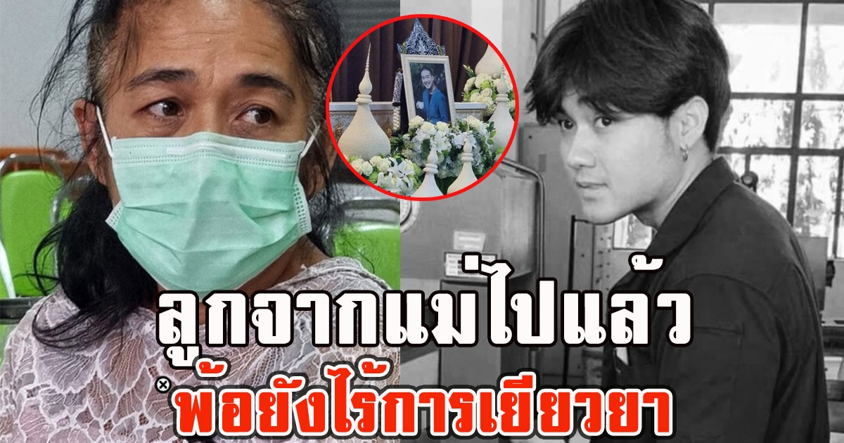 แม่ เปิดใจ ลูกสู้จนวินาทีสุดท้ายเสียชีวิตรายที่ 21พ้อยังไร้การเยียวยา